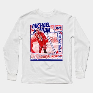 Michael Jordan \\\ Classic Comic Long Sleeve T-Shirt